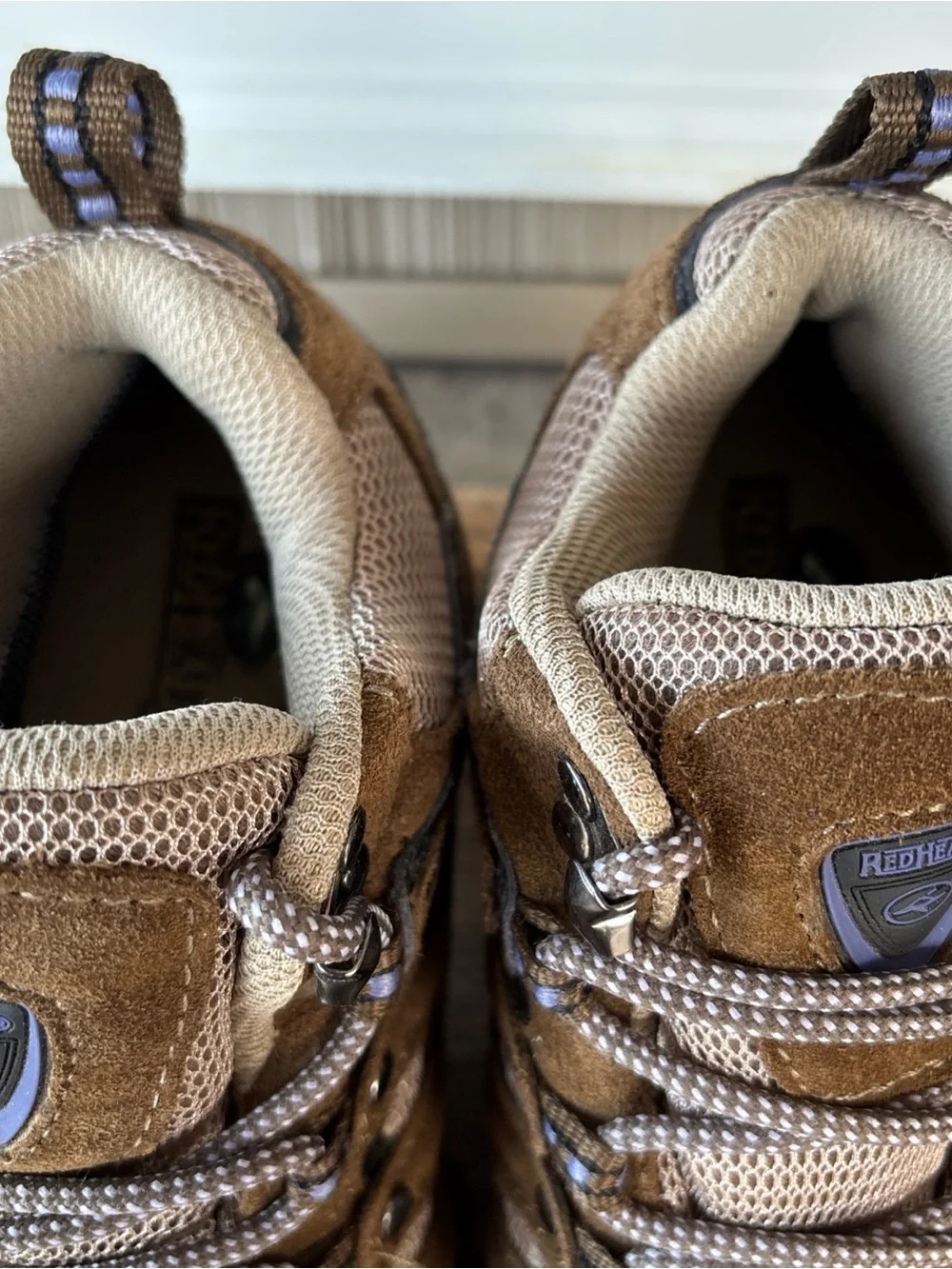 RedHead Brown Suede Kids Trail Boots